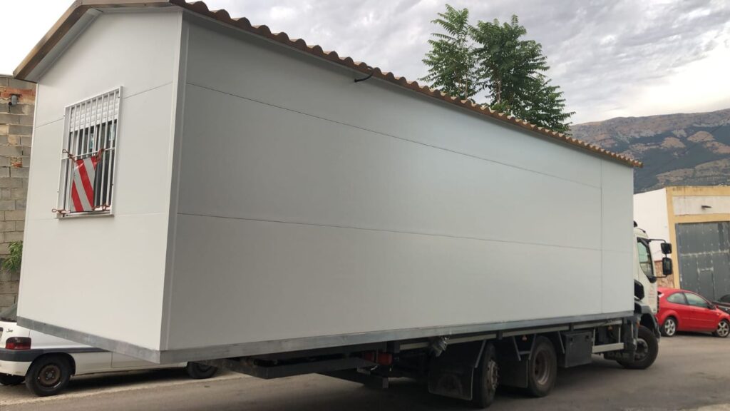 casas prefabricadas a medida por módulos transporte