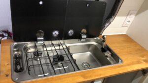 cocina para caravanas y campers